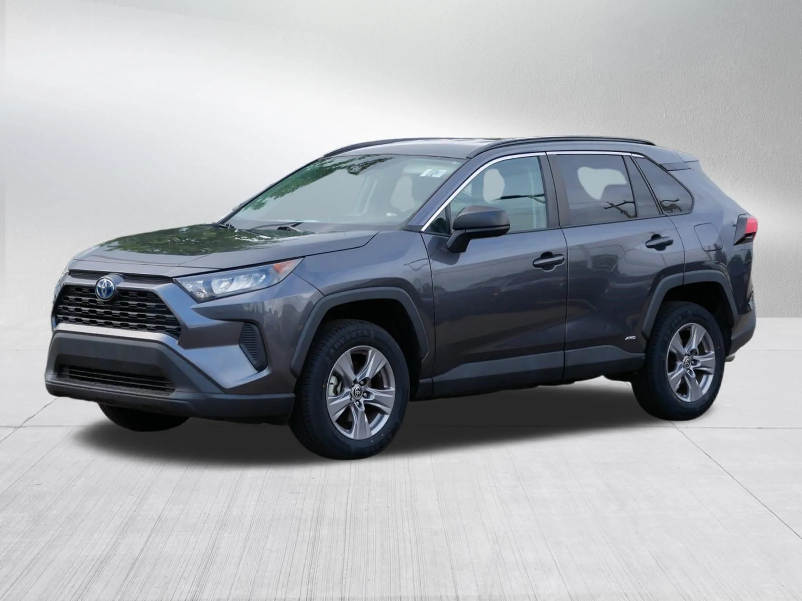 Used 2022 Magnetic Gray Metallic Toyota Hybrid LE image 3