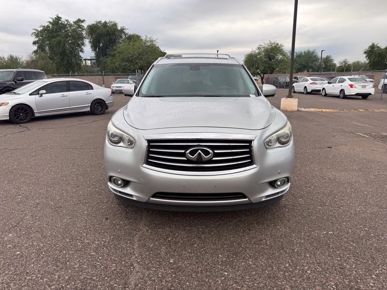 Used 2015 Liquid Platinum INFINITI Base image 2