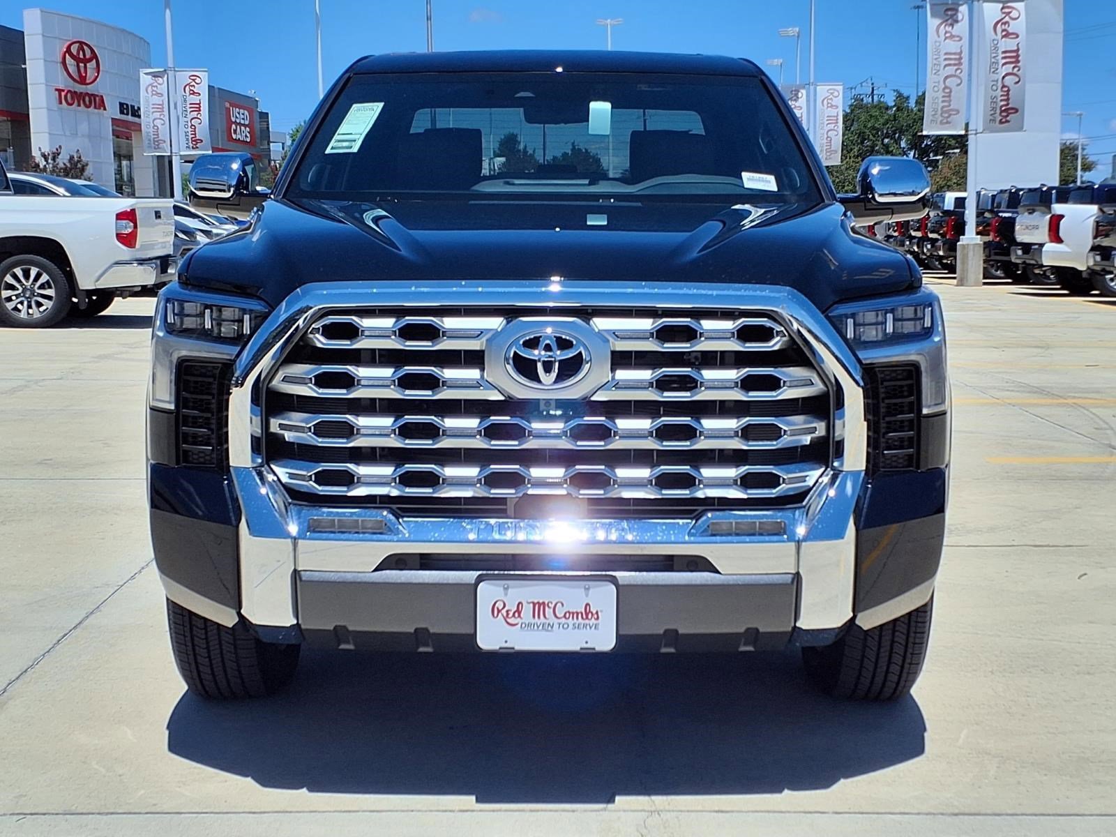 New 2026 Midnight Black Metallic Toyota Tundra 1794 Edition image 2