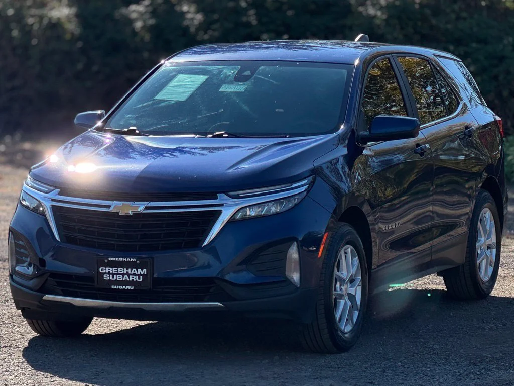 Used 2022 Blue Glow Metallic Chevrolet LT image 3