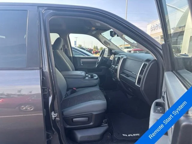 Used 2018 Granite Crystal Clearcoat Metallic Ram Big Horn image 13