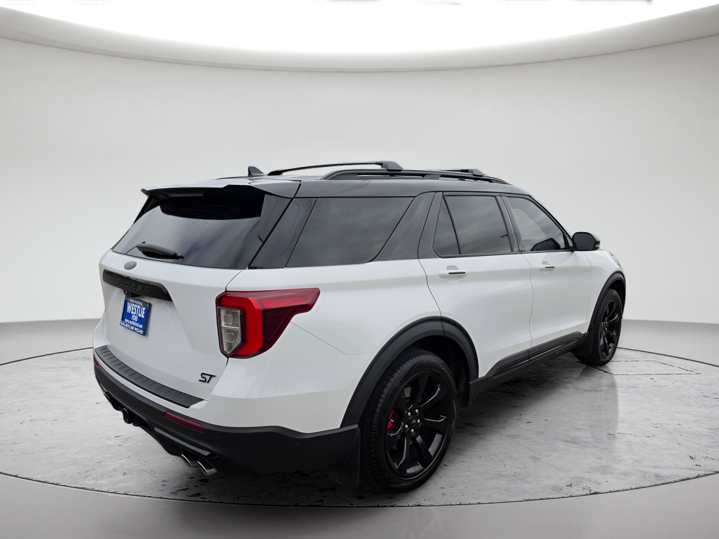 Used 2024 White Metallic Ford ST image 5