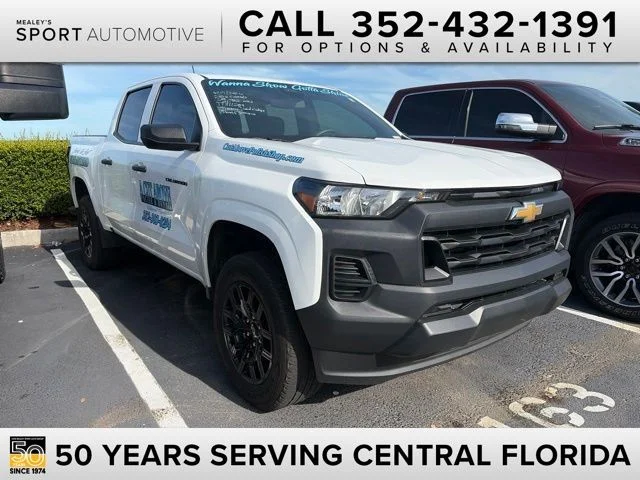 Used 2026 White Chevrolet Work Truck image 1