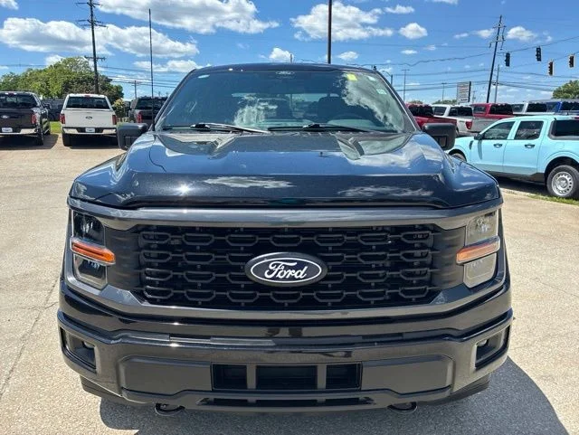 Certified Used 2025 Agate Black Metallic Ford STX image 2