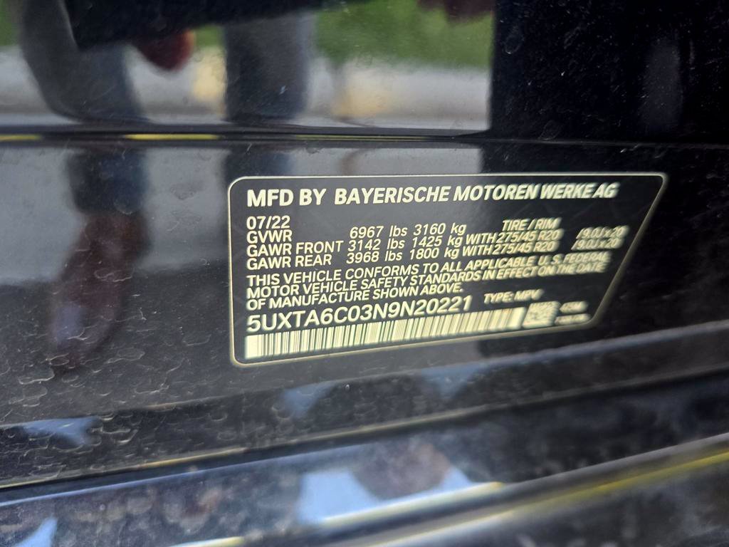 Used 2022 Black Sapphire Metallic BMW xDrive45e image 10