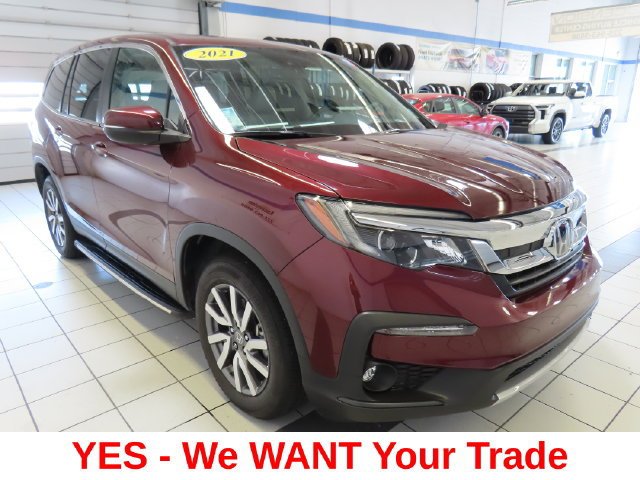 Used 2021 Deep Scarlet Pearl Honda 2WD EX-L image 18