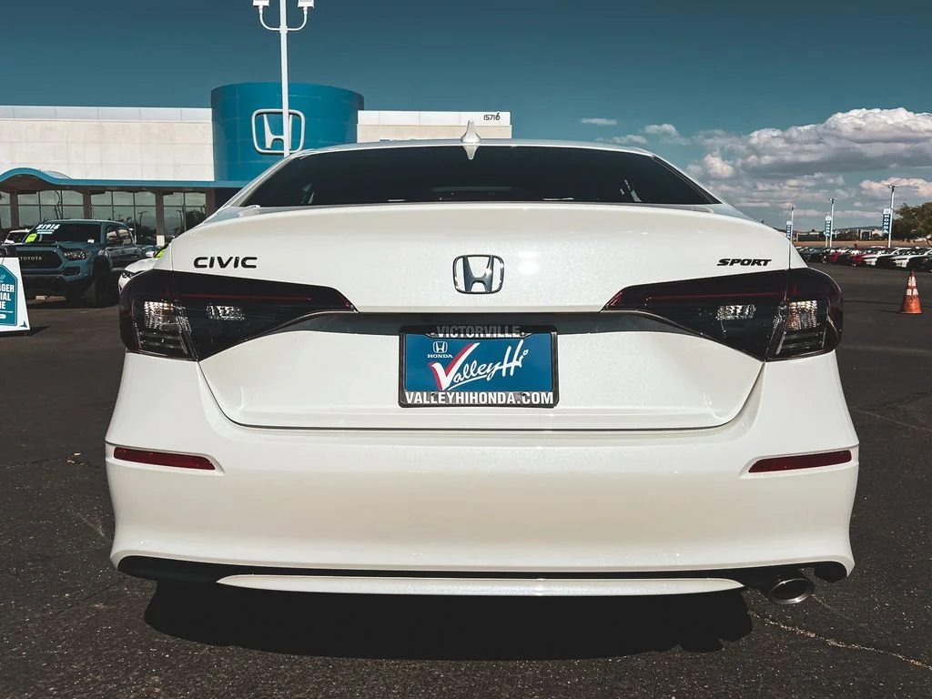 New 2026 Platinum White Pearl Honda Sport image 6