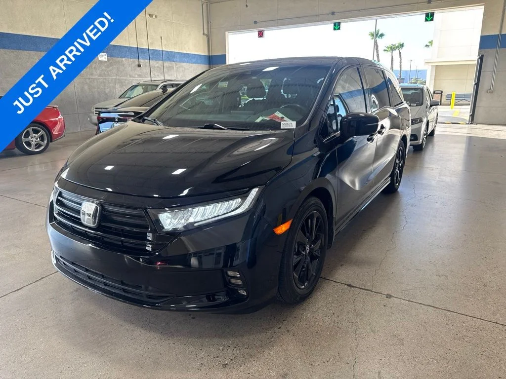Certified Used 2024 Crystal Black Pearl Honda Sport image 1