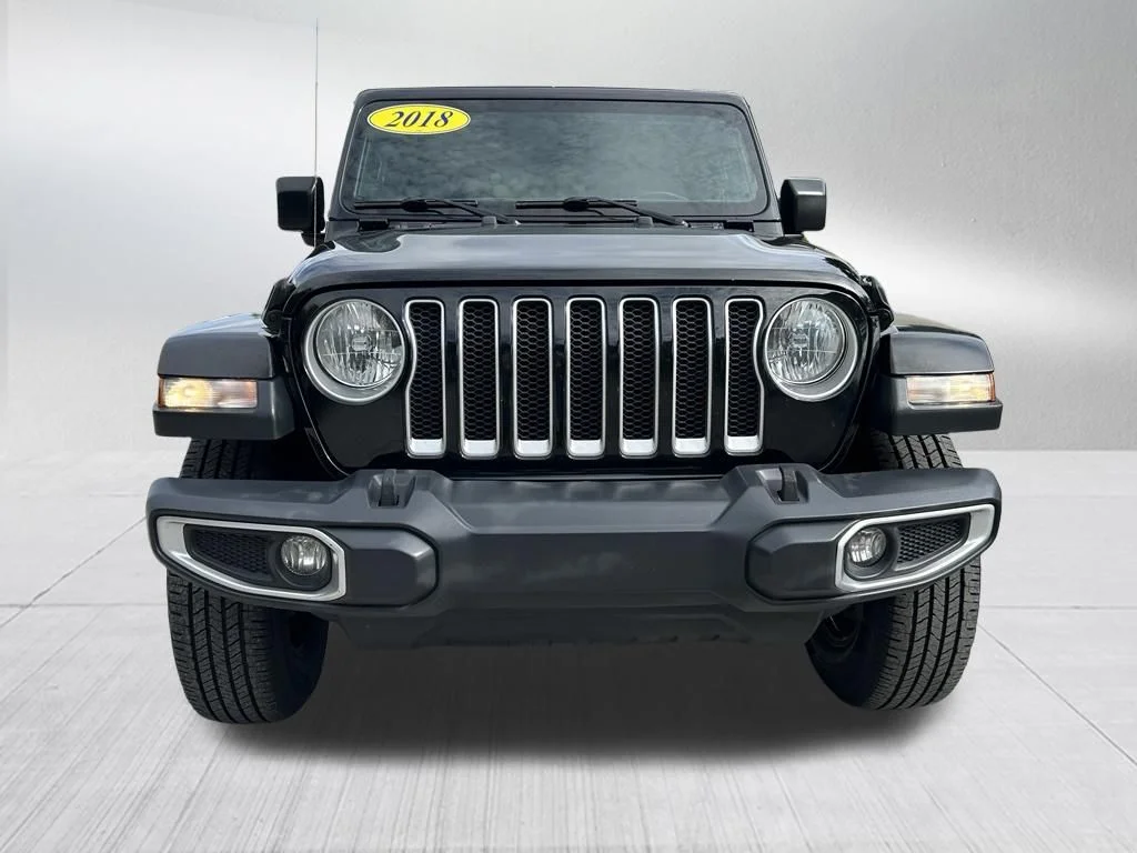 Certified Used 2018 Black Jeep Unlimited Sahara image 2