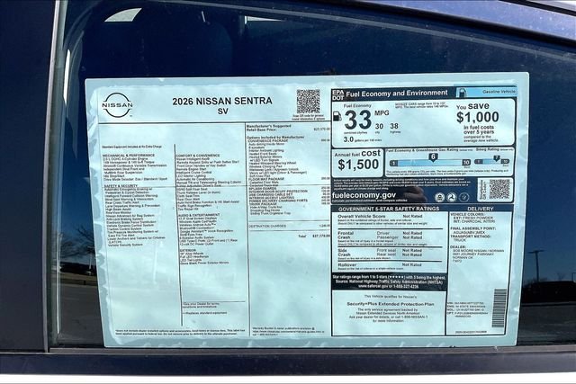 2026 Nissan Sentra SV - Photo 13