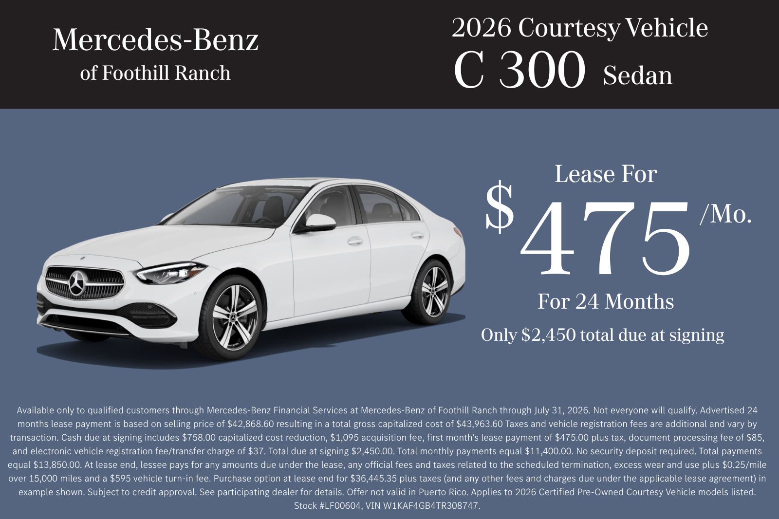 Used 2023 Black Mercedes-Benz C 43 AMG® image 4