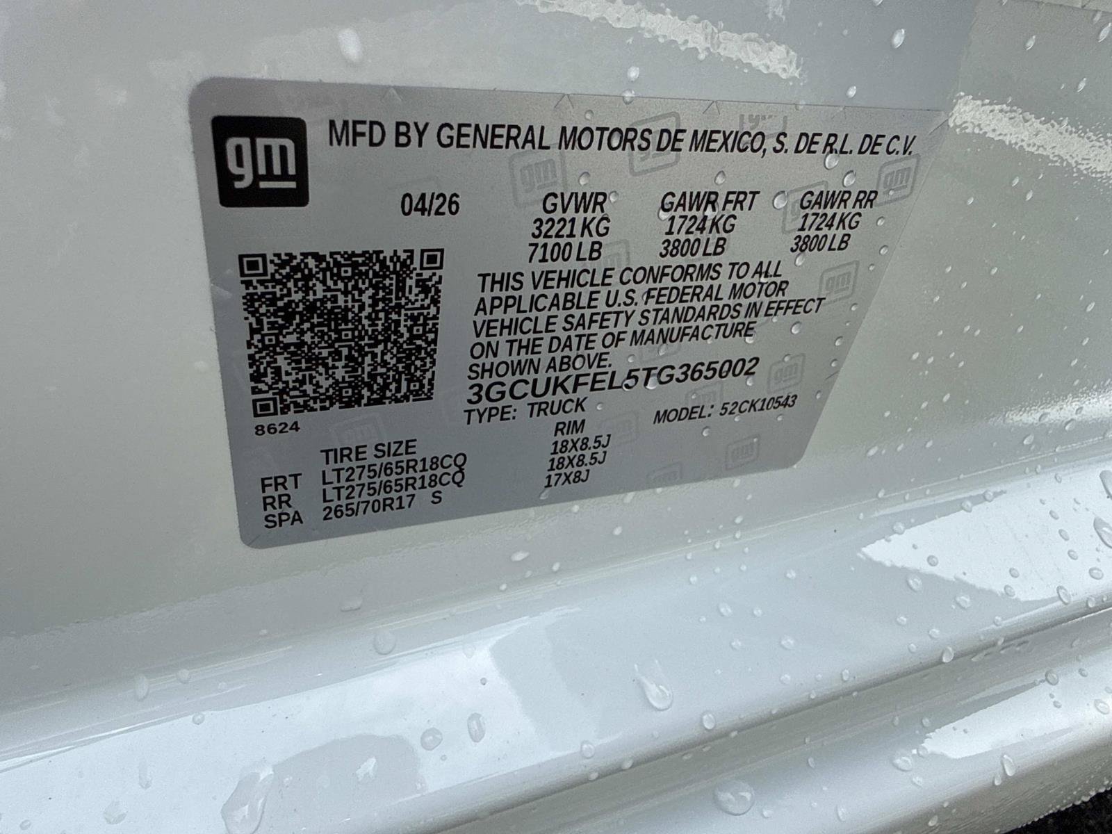 New 2026 Summit White Chevrolet LT Trail Boss image 34