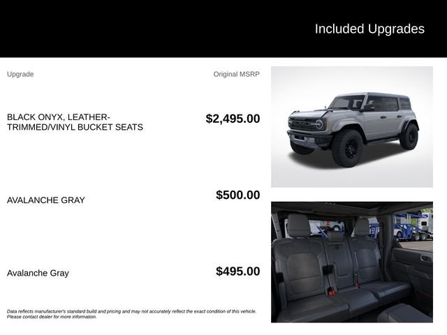 New 2026 Avalanche Gray Ford Raptor® image 5