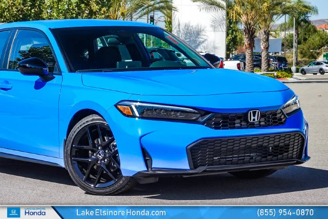 New 2026 Boost Blue Pearl Honda FWD Sport image 2