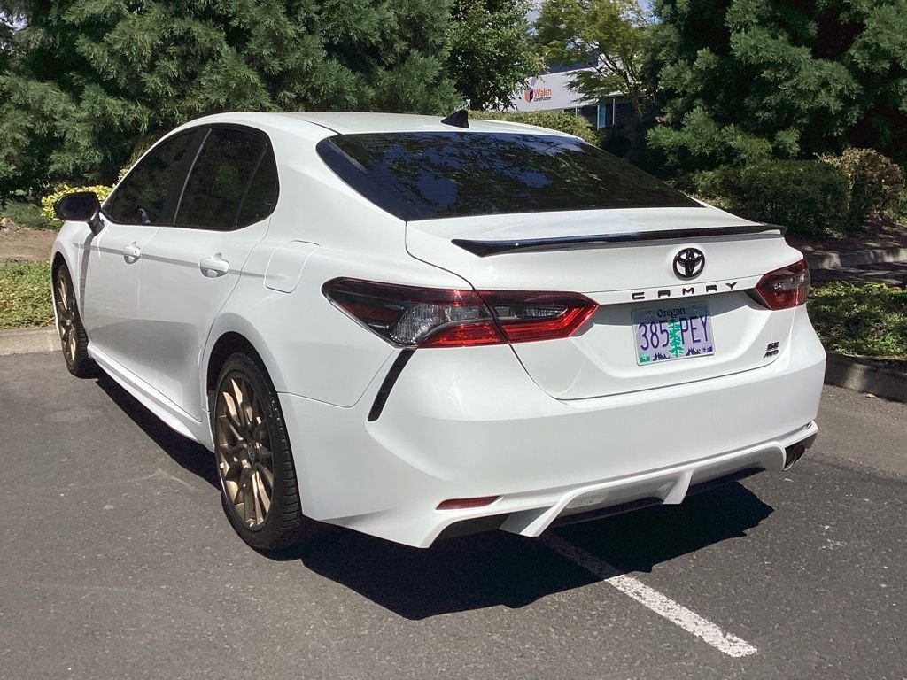 Certified Used 2023 White Toyota SE Nightshade image 9