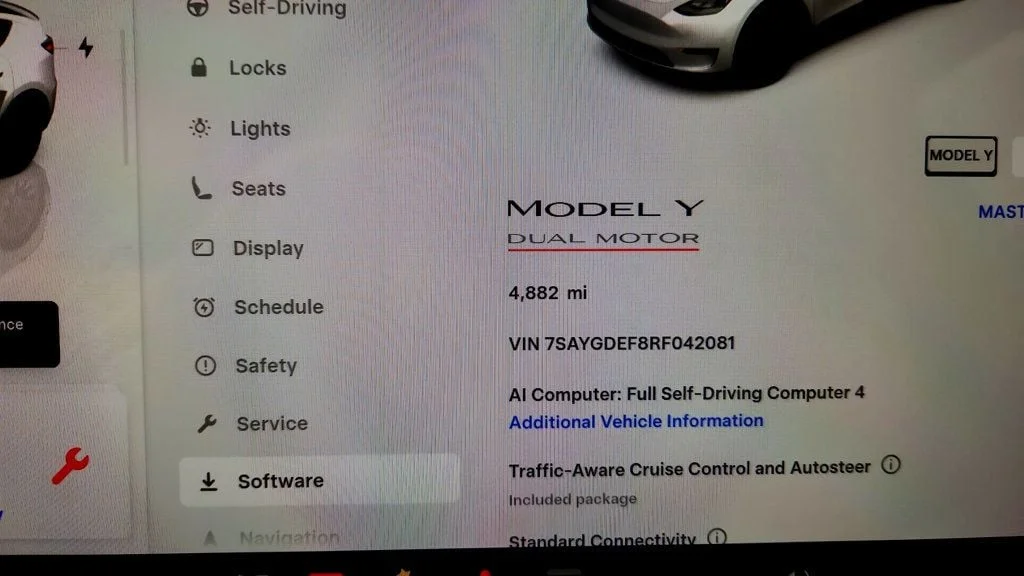 Used 2024 Pearl White Multi-Coat Tesla Performance AWD image 14