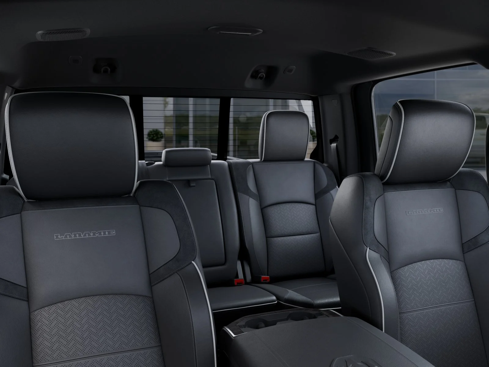 New 2026 Diamond Black Crystal Pearl-Coat Exterior Paint RAM Laramie image 59