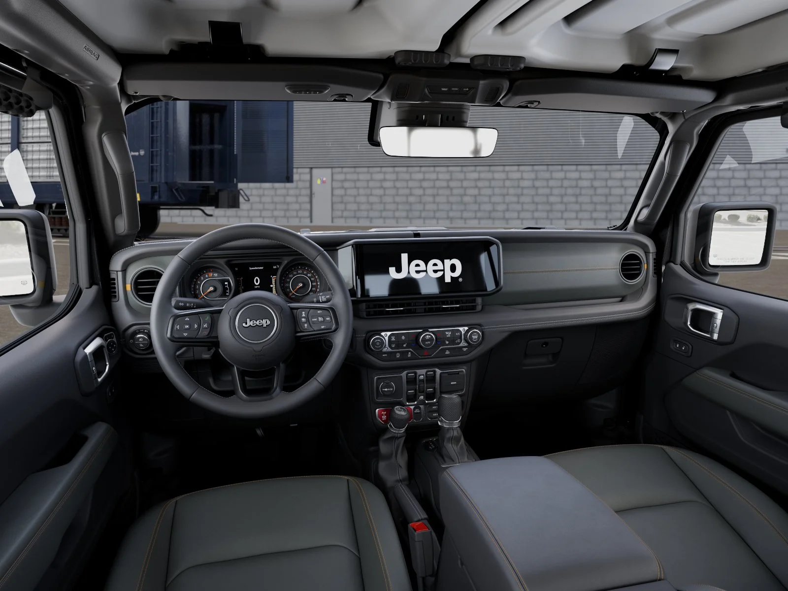 New 2026 Granite Crystal Metallic Clear-Coat Exterior Paint Jeep Mojave image 14