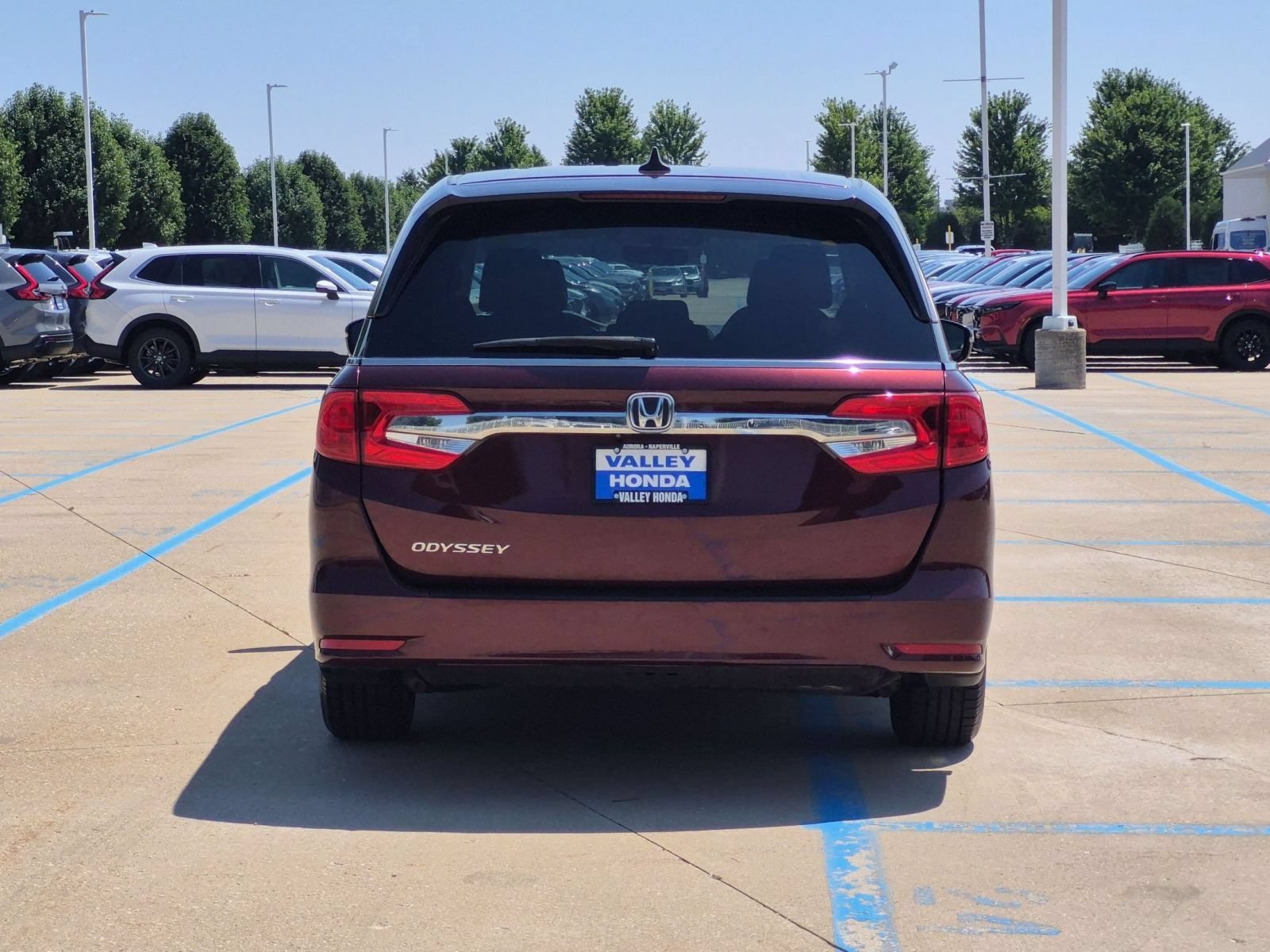 Certified Used 2018 Deep Scarlet Pearl Honda EX-L image 8