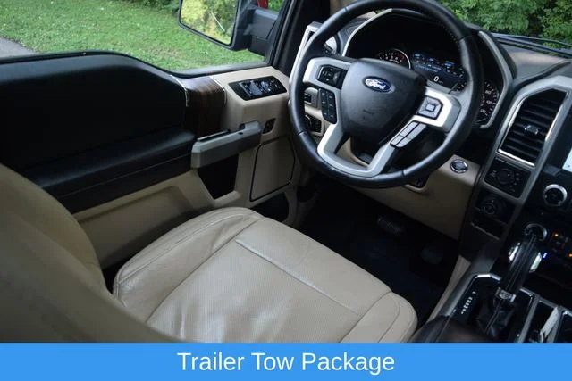 Used 2017 Red Ford Lariat image 2