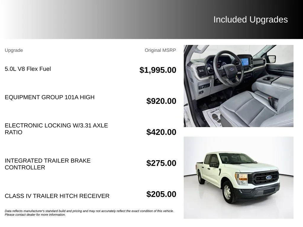 Used 2021 Oxford White Ford XL image 5