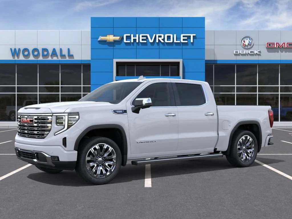 New 2026 Glacier White Tricoat GMC Denali image 2