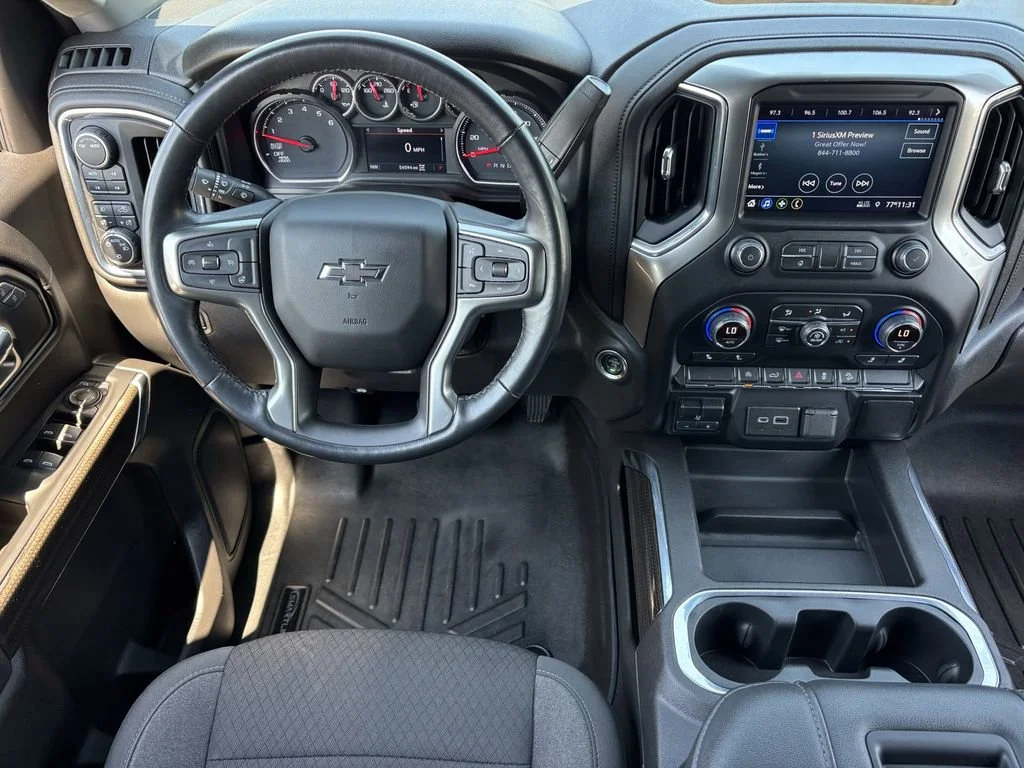 Used 2021 Silver Ice Metallic Chevrolet RST image 3