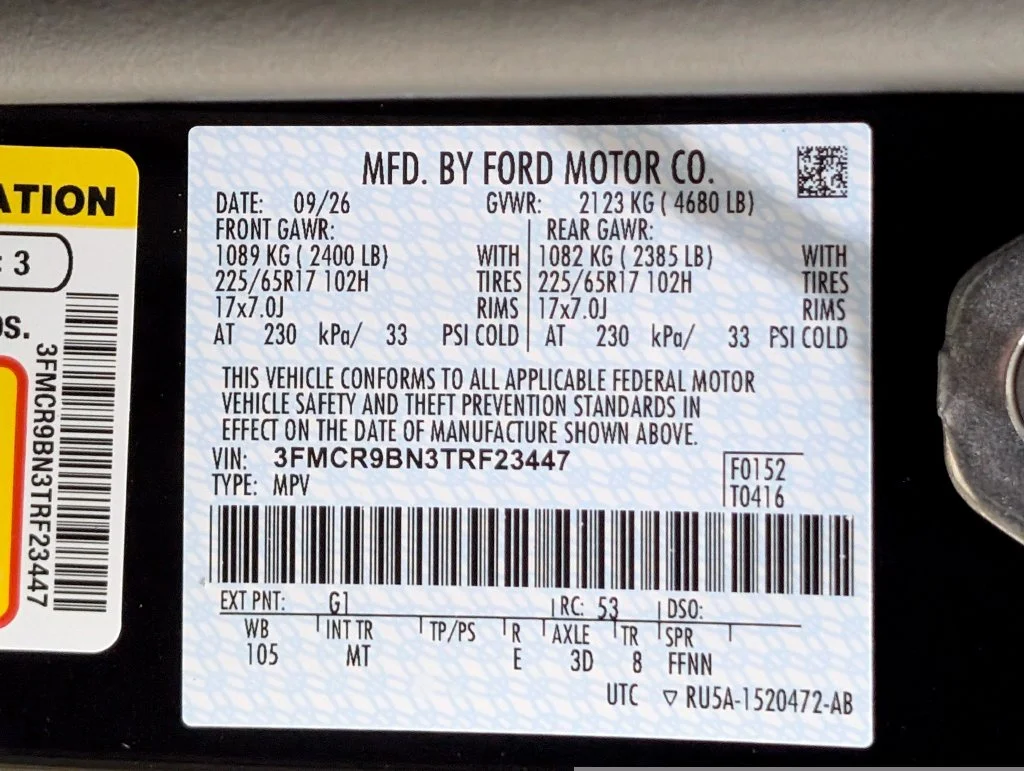 New 2026 Shadow Black Ford Big Bend® image 23