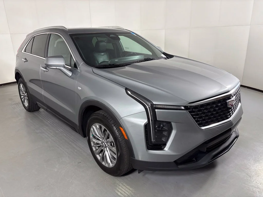 Used 2024 Argent Silver Metallic Cadillac Premium Luxury image 2