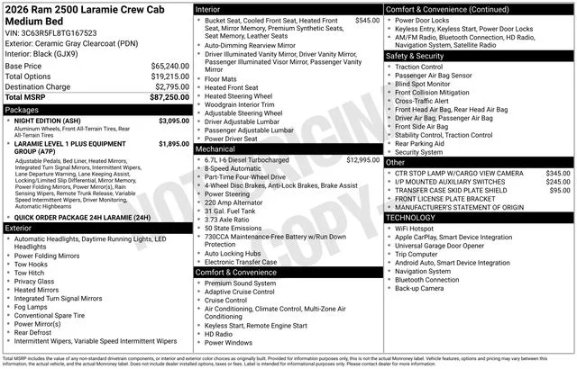 2026 RAM 2500 Laramie - Photo 36