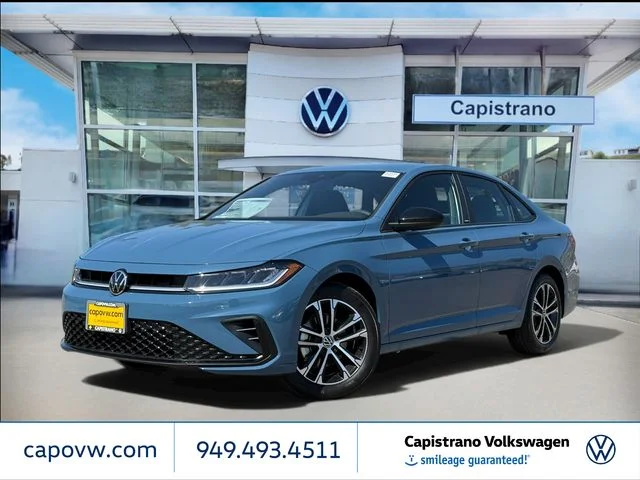 New 2026 Monterey Blue Pearl Volkswagen 1.5T Sport image 1
