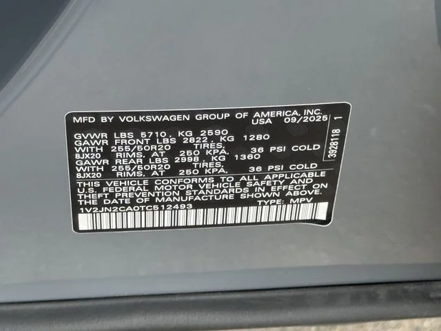 Certified Used 2026 Gray Volkswagen 2.0T SE w/Technology image 29