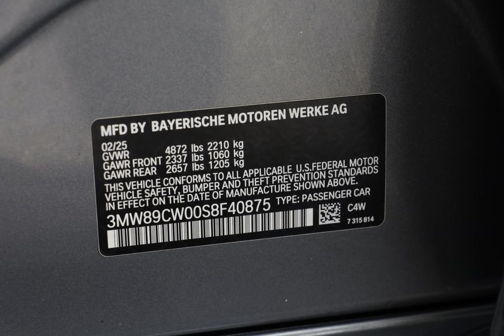 Certified Used 2025 Skyscraper Grey Metallic BMW 330i xDrive image 25