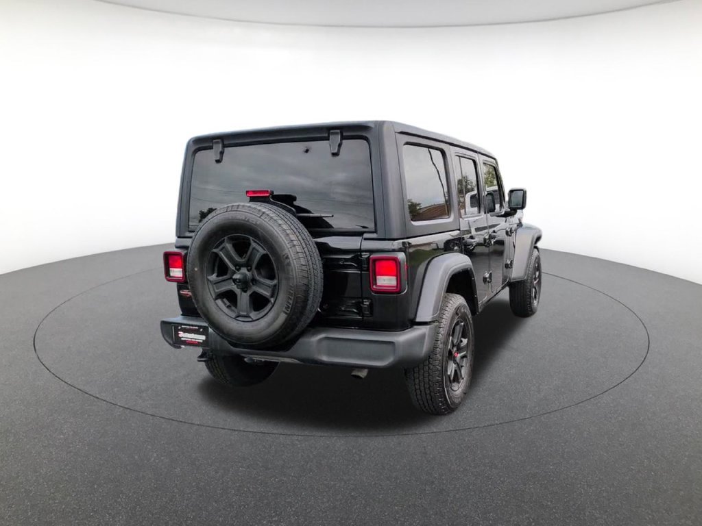 Certified Used 2022 Black Jeep Unlimited Sport S image 7