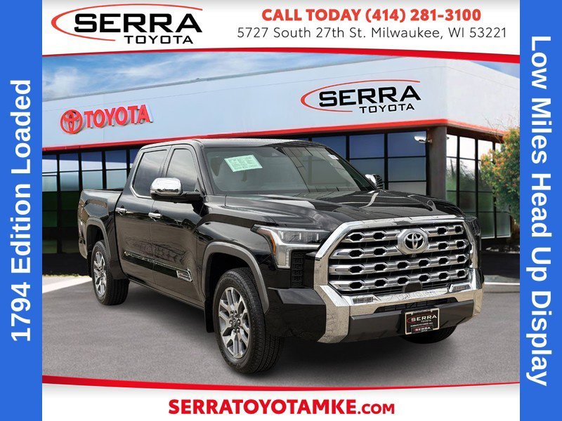 Used 2025 Midnight Black Metallic Toyota 1794 image 1