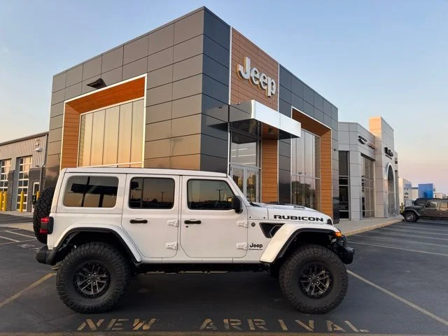 Used 2024 Bright White Clearcoat Jeep Rubicon 392 image 1