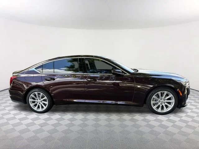 Used 2020 GARNET METALLIC Cadillac Luxury image 4