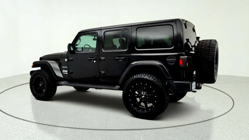 Used 2022 Black Clearcoat Jeep Unlimited Sahara 4x4 w/ Hardtop & Trailer Tow Group image 7