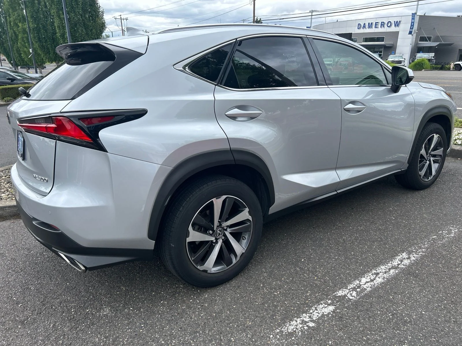 Used 2019 Silver Lining Metallic Lexus 300 Base image 4