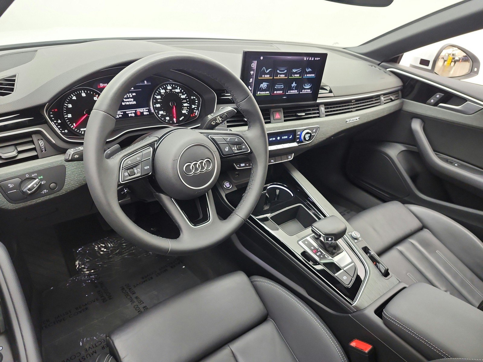 Used 2023 Glacier White Metallic Audi S line Premium image 14