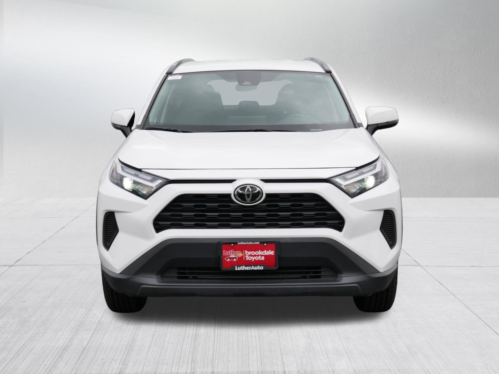 Certified 2025 Toyota RAV4 XLE with VIN 2T3P1RFV4SW502592 for sale in Brooklyn Center, Minnesota