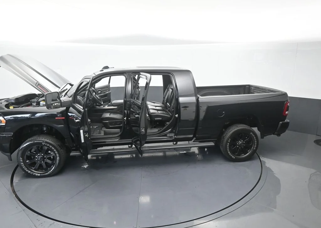 Used 2024 Diamond Black Crystal Pearlcoat Ram Laramie image 72