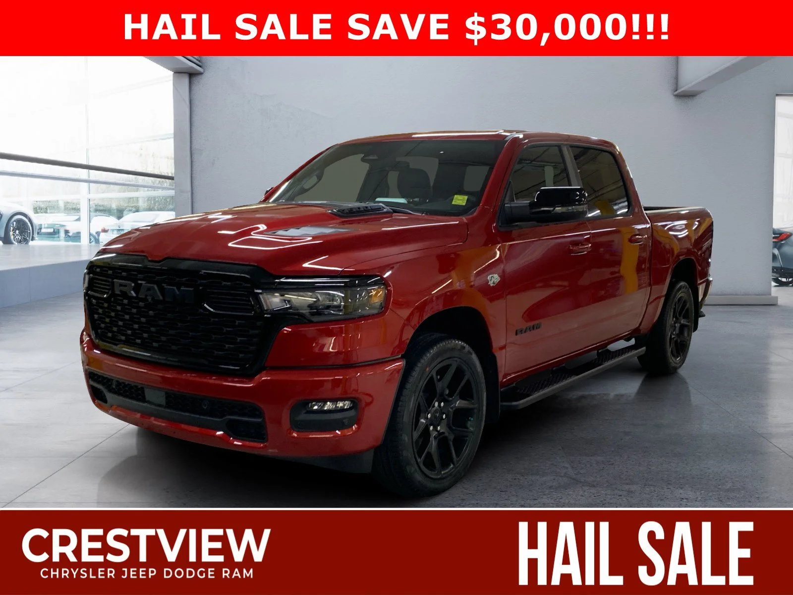New 2026 MOLTEN RED Ram Sport image 1