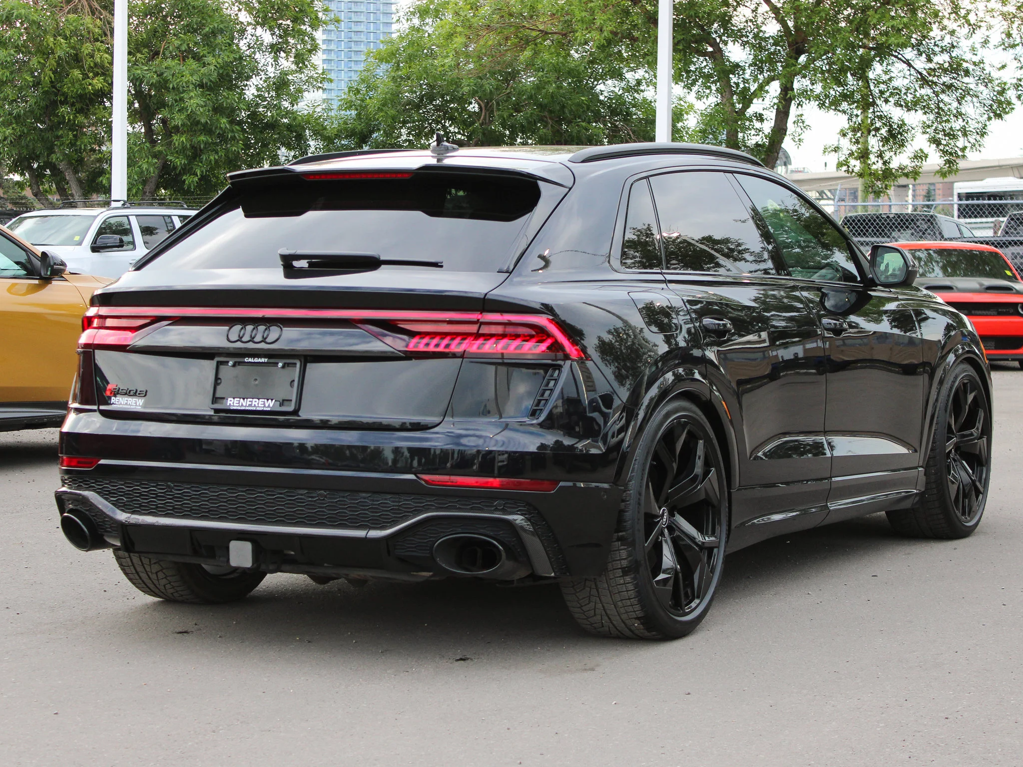 Certified Used 2021 Black Audi 4.0T*591 HP V8 | Valcona Heated/Vented Leather | Full PPF | Apple CarPlay | Head-Up Display image 20