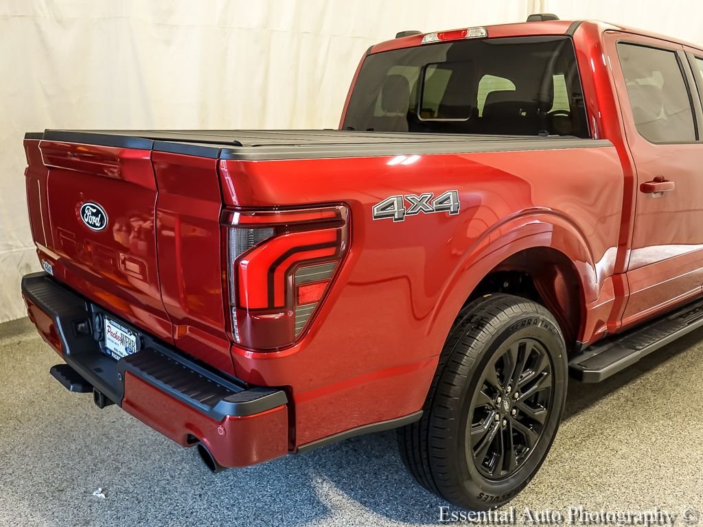 Certified Used 2025 Red Metallic Ford Lariat image 7