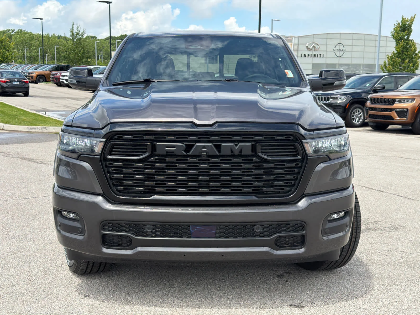 New 2026 Granite Crystal Metallic Clear-Coat Exterior Paint RAM Big Horn image 3