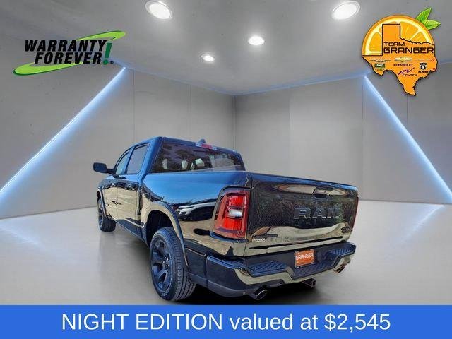 New 2026 Diamond Black Crystal Pearl-Coat Exterior Paint RAM LONE STAR image 4