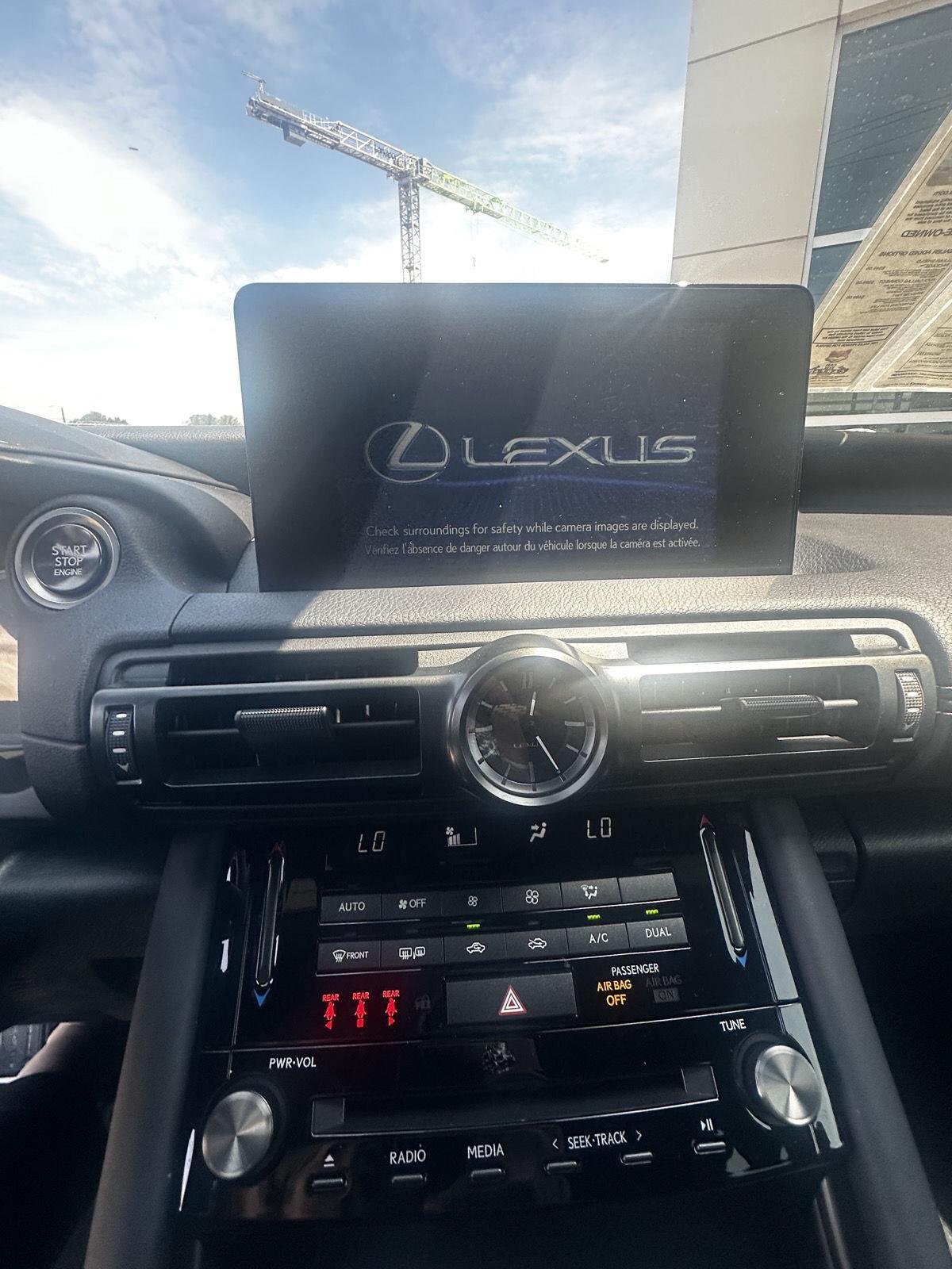 Used 2024 Ultra White Lexus IS 350 F SPORT Design image 8