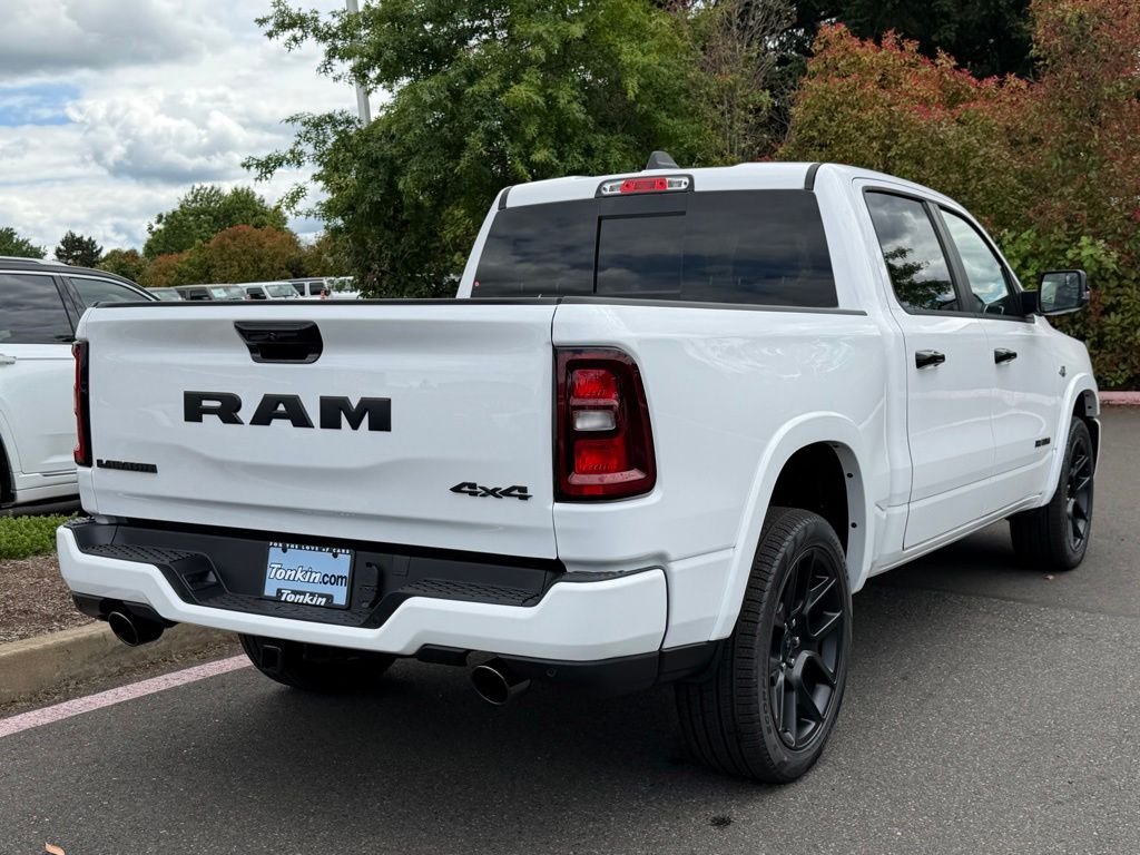 New 2026 Bright White Clear-Coat Exterior Paint RAM Laramie image 7