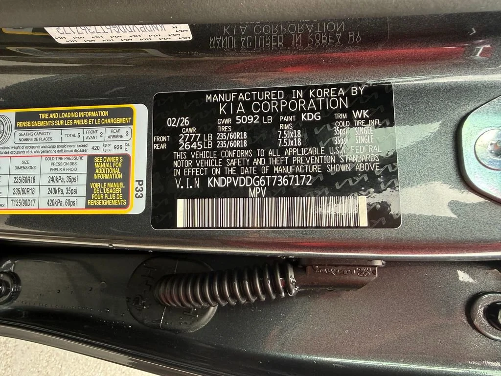 New 2026 Gravity Gray Kia EX image 13